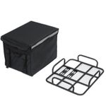 62L Food Delivery Bag & Rear Rack For Motorcycle Bike Food Delivery Drivers