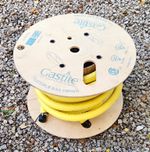 Gastite Flexible CSST Stainless Steel Gas Pipe DN25 11.5m Coil CSST-EU-DN25-30M