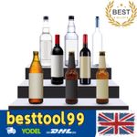 3-Step Bar Bottle Display Stand LED RGB Bottle Display Stand with Remote Durable