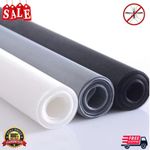 HDPE Mosquito Insect Screen Mesh Roll Cuttable Fly Bug Net DIY Window Door Guard