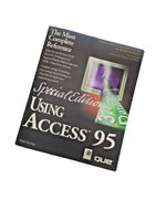 Using Access 95 Special Edition Roger Jennings Que 1995 Vintage Computer Manual