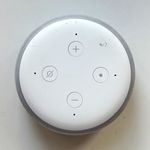 Amazon Echo Dot Smart Speaker Alexa Voice Control Bluetooth Wi‑Fi White/Grey