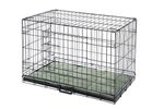 Confidence Pet Dog Folding 2 Door Crate Puppy Carrier Training Cage With Bed