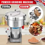 2500g Electric Grain Mill Grinder High Speed Herb Wheat Spice Grinding Machine ~