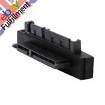 90° SATA 22Pin 7+15 Male to SATA 22Pin Female Connector Adapter For Hard Disk