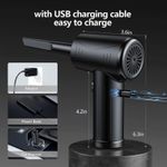 Air Blower Cordless Air Duster Computer Cleaning PC Keyboard Cleaner UK