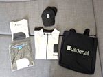 RARE Builder.ai Employee Swag Lot - Startup Memorabilia - Jacket, Cap, Tee