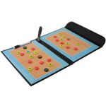 Magnetic PU Volleyball Coaches Tactic Strategy Board Plate with Write Wipe, Pen