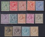 SG351-396 Royal Cypher Set(no 9d Olive) UNMOUNTED MINT