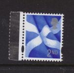 S109 XS76A 2nd Scottish Flag HONEYCOMB SCREEN ex DX32 ~ SCOTLAND Unmounted Mint