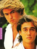 WHAM - 1984 Smash Hits Magazine Full Page Pinup (2) Poster Print 8"X11" Ephemera