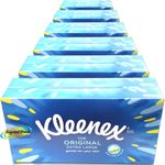 6x Kleenex Original Extra Large 3 Ply Tissues Twin Pack - 648 Tissues