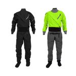 Men 3-layer Waterproof Fabric Drysuit With Latex on Neck New