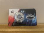 Official WWE WrestleMania .999 Silver Plated Commemorative Coins