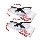 2 PACK grinderPUNCH +2.5 Bifocal Safety Glasses Readers ANSI Z87 Impact Diopter