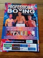 Boxing Handbill