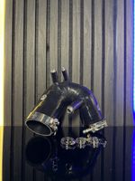Fiat Abarth 500 595 695 TJet Black Turbo Silicone Inlet Intake Hose Pipe Garrett
