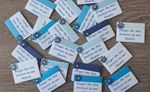 Forget me not Seed Packs for Funerals - 20 x Miniature Envelopes 3.75 X 2.5 cm