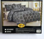 Cotton King 7 Piece Jacquard Bedspread Comforter Set – Luxury & Soft Touch