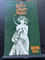 A Little Night Music, Adelaide Theatre, Jean Simmons Hermione Gingold 1975