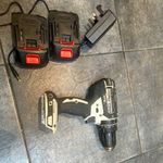 Makita 18V Cordless Drill w/ Batteries & Charger - Spares and Repairs