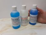Black & Copper Patina solder & Premium stained glass Flux (3 x 100ml Bottles).