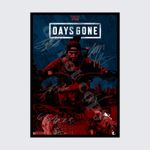 DAYS GONE VIDEO GAME SIGNED AUTOGRAPH POSTER PRINT A5 A4 A3