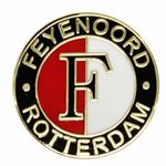 New FEYENOORD Football Crest Enamel Pin Badge, Feyenoord Football Fans Pin Badge