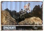 Hand Signed STEVE PEAT Uci Downhill MTB World Championships Poster Autograph