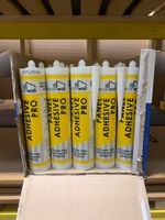 Panel Adhesive Pro x 12 PACK 310ml WHITE Kitchen and Bathrooms all Purpose Glue