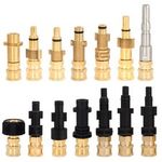 Pressure Washer Quick Connector Spray Torch Foam Snow Foam Lance Connector Brass