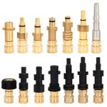Pressure Washer Quick Connector Spray Torch Foam Snow Foam Lance Connector Brass
