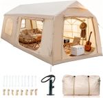 H&ZT 2~12 Person Inflatable Blow Up Tents for Camping Waterproof Hot Tent&Pump