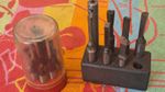 Joblot engineers lathe tools - shank size 15.8mm & 1/2 C6 - used
