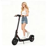 Electric Scooter Adult, Foldable and Portable with APP Control 25km/h Speed, 10
