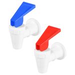 Water Dispenser Tap Spigot Blue Red Hot Cold Cooler Bottle Lever Faucet Spout