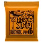 3 Sets 2222 Ernie Ball Hybrid Slinky Nickel 9-46 Electric Guitar Strings UK