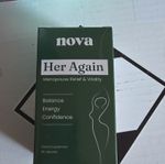 Nova Her Again Menopause Relief & Vitality Dietary Supplement Capsules 60