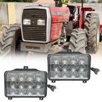LED HEAD LIGHTS FOR MASSEY FERGUSON 350 352 362 365 372 375 TRACTORS 1693943M93