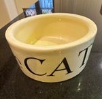 Emma Bridgewater Toast & Marmalade Round Ceramic Serving Bowl Cream/Black UK