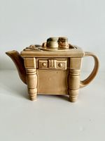 Vintage Novelty Kitchen Farmhouse Table Ceramic Teapot Collectible Gift Idea