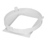 Portable Air Conditioner Exhaust Hose Connector Adapter Coupler Square Exhaust D