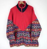 Wholesale Vintage Pattern plain fleeces 90s jackets  X 25