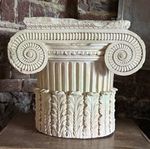 Plaster Cast Capital/Plinth Architectural Salvage/Decorative Antique