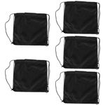 5 Pieces Bike Storage Bag Cycling Motocycle Helmat Accessory Helmtasche
