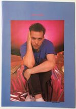 Robert Smith CURE KING 1986 CLIPPING JAPAN MAGAZINE RS 11N