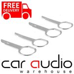 Autoleads PC5-132 AUDI Car Radio Stereo Removal Release Keys (2 Pairs)