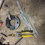 Stanley FatMax Tin Snips + Metal Strapping Coil + Fixing Strips Job Lot