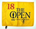 OPEN CHAMPIONSHIP 2017 BIRKDALE FLAG - SIGNED BY THE WINNER JORDAN SPIETH