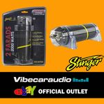 Stinger SSCAP2M Select - Carbon Fiber 2 Farad Digital Capacitor upto 2000W 